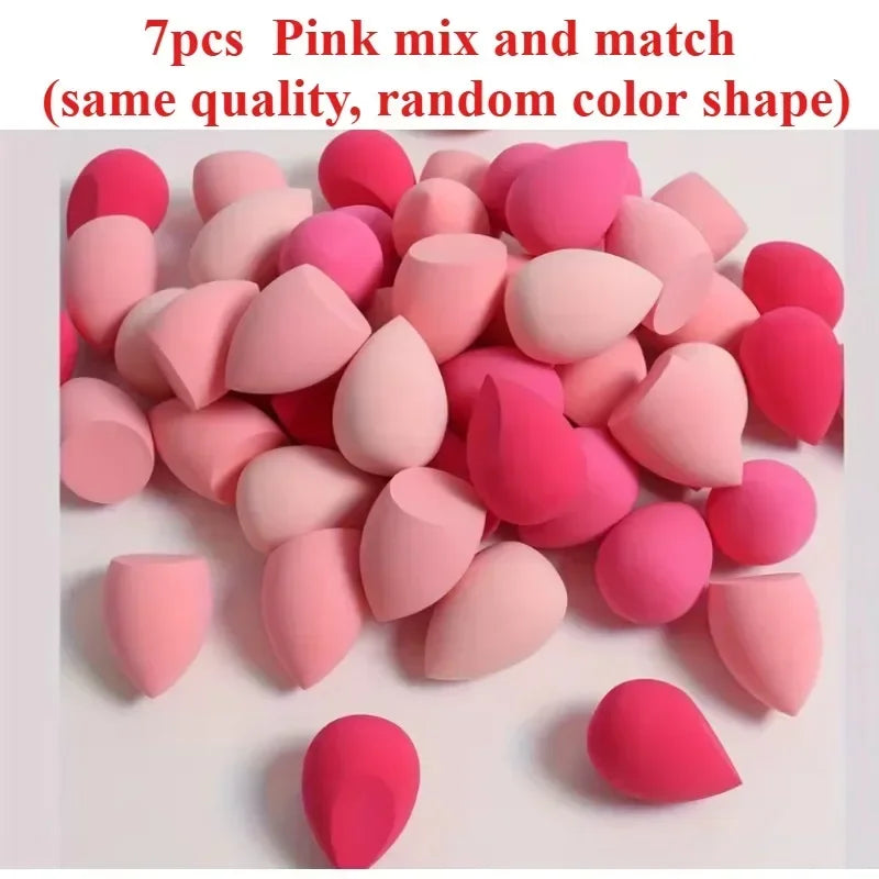 4/7/18-piece makeup sponge set