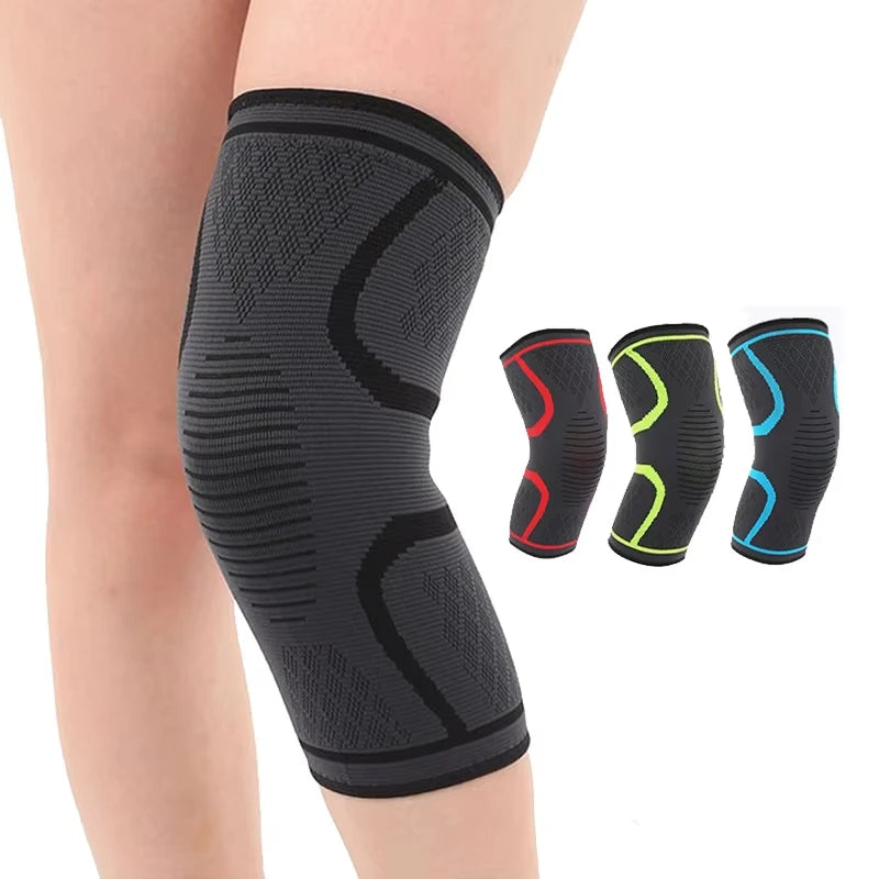 1PC Knee Brace Elastic Compression Knee Sleeve - Leg Wrap for Sports - Prevent Arthritis