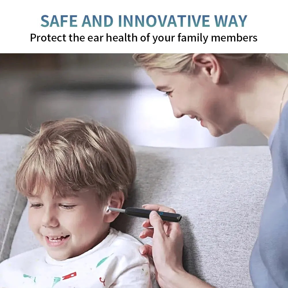 Wireless Ear Pick Camera Ear Wax Removal Tool Picker - Endoscope Kit Spoon Earpick