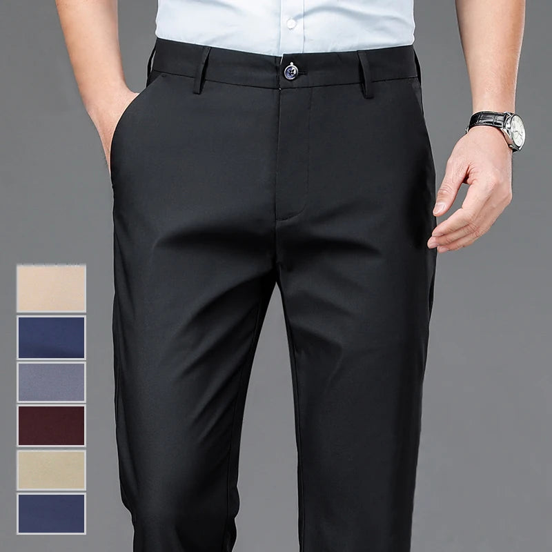 Smart Casual, Straight Fit - Men's Trousers