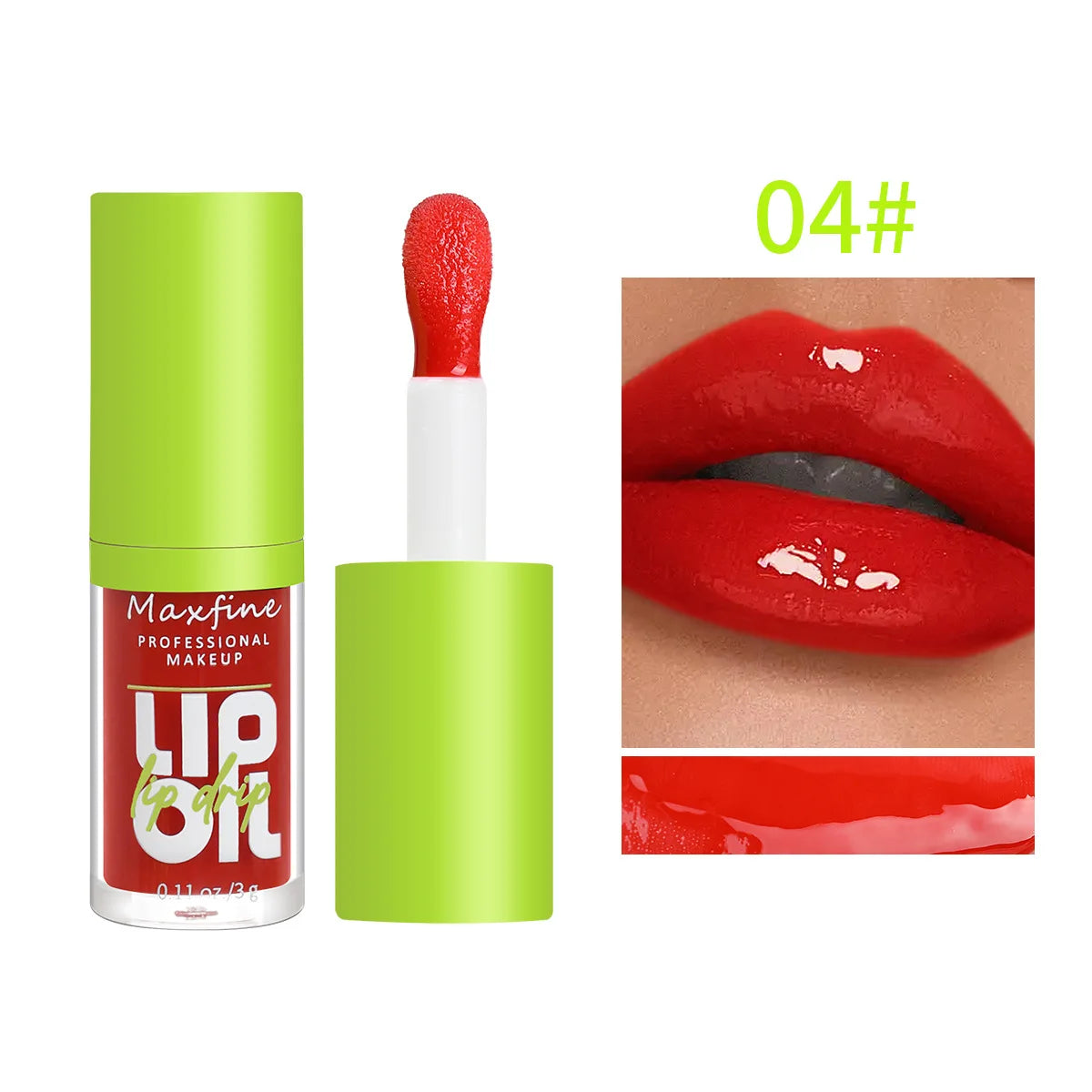 Lip Gloss Waterproof Long-term Moisturizing Non-stick Non-fading