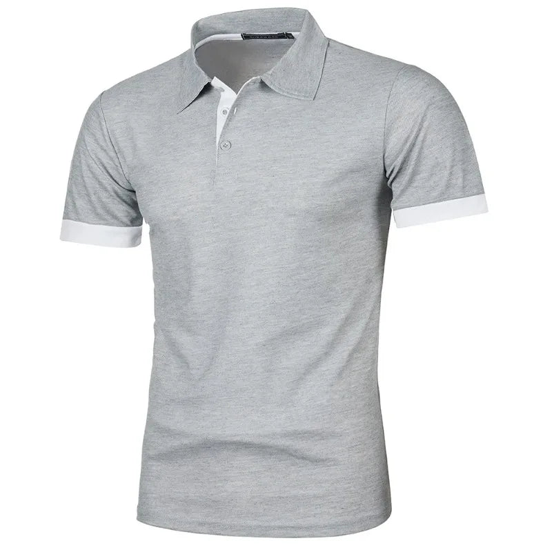 Short Sleeve Solid Colour Lightweight - Men's Polo