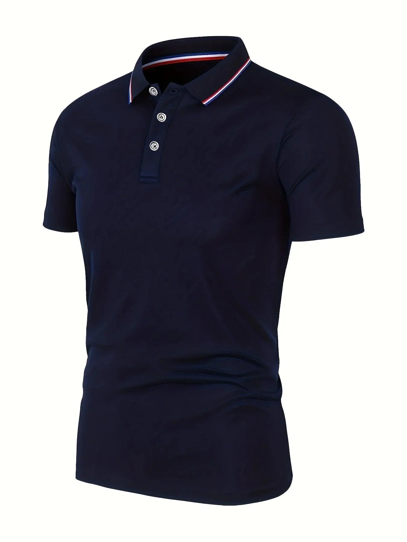 Casual Solid Colour Comfortable High Quality Short Sleeve - Men's Polo
