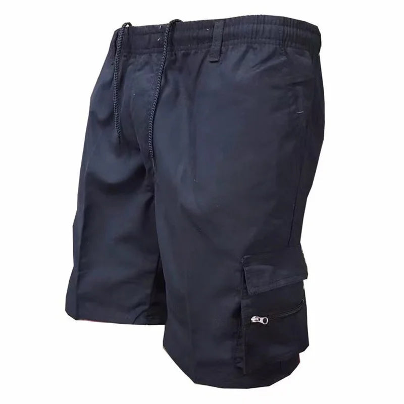 Pull String Casual Cargo Shorts - Men's Shorts