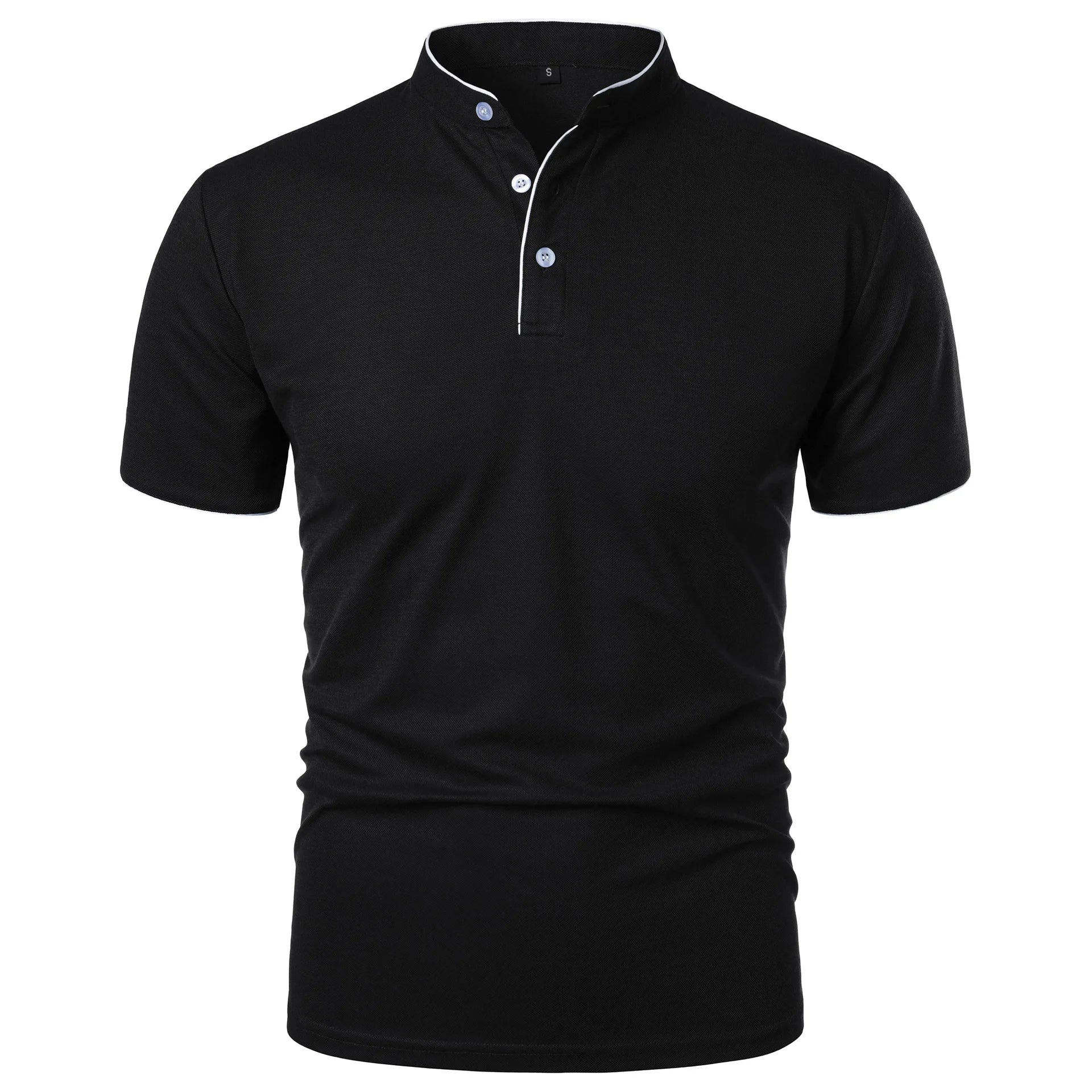 Short Sleeve Solid Colour Casual - Men's Polo