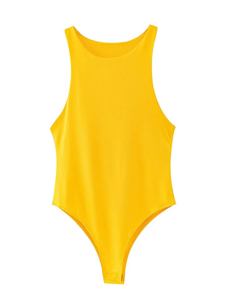 Summer Solid Colour - Women’s Bodysuit