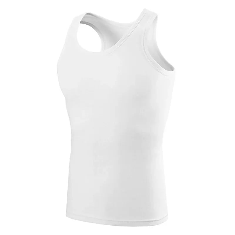 1/3 Pack Cotton Simple Fit Sports Vest - Men's Vest