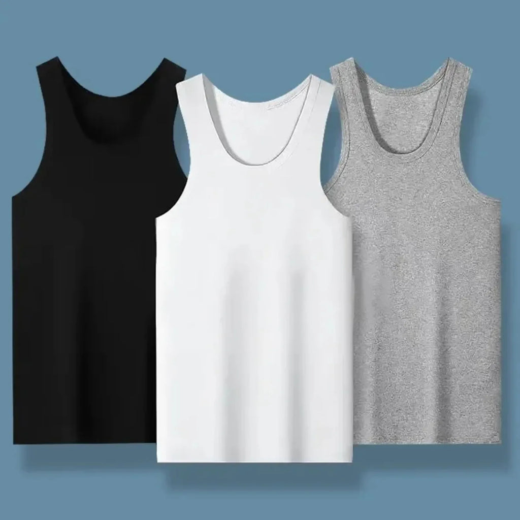 Lightweight Cotton Tight Vest - Men's Vest