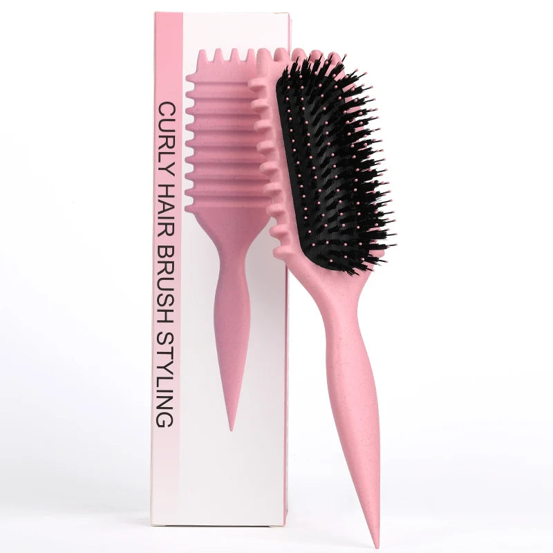 Salon Styling Curly Hair - Styling Brush