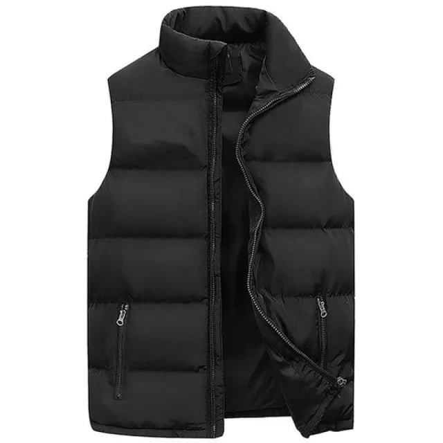 Warm Sleeveless Vest Jacket, Waterproof - Men's Jackets