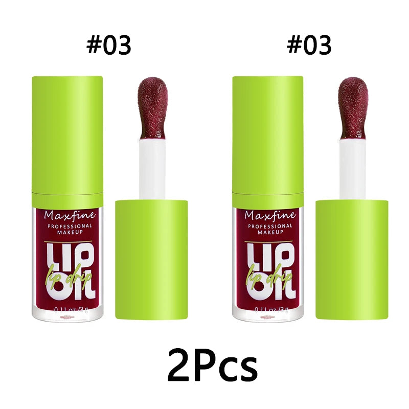 Lip Gloss Waterproof Long-term Moisturizing Non-stick Non-fading