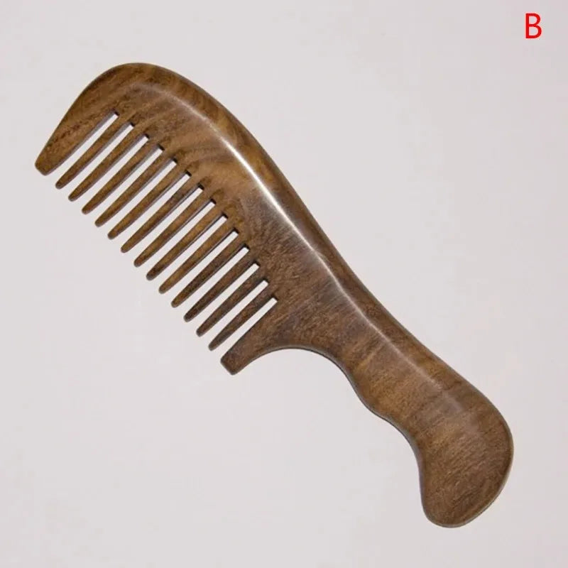 Natural Sandalwood Hair Combs Anti-Static - Sandalwood Comb - Hair Care