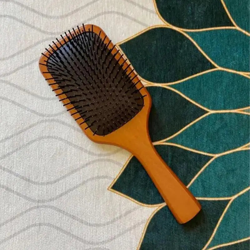 Wooden Comb - Scalp Care - Female Curly Hair Household, High-grade, Anti-static Comb