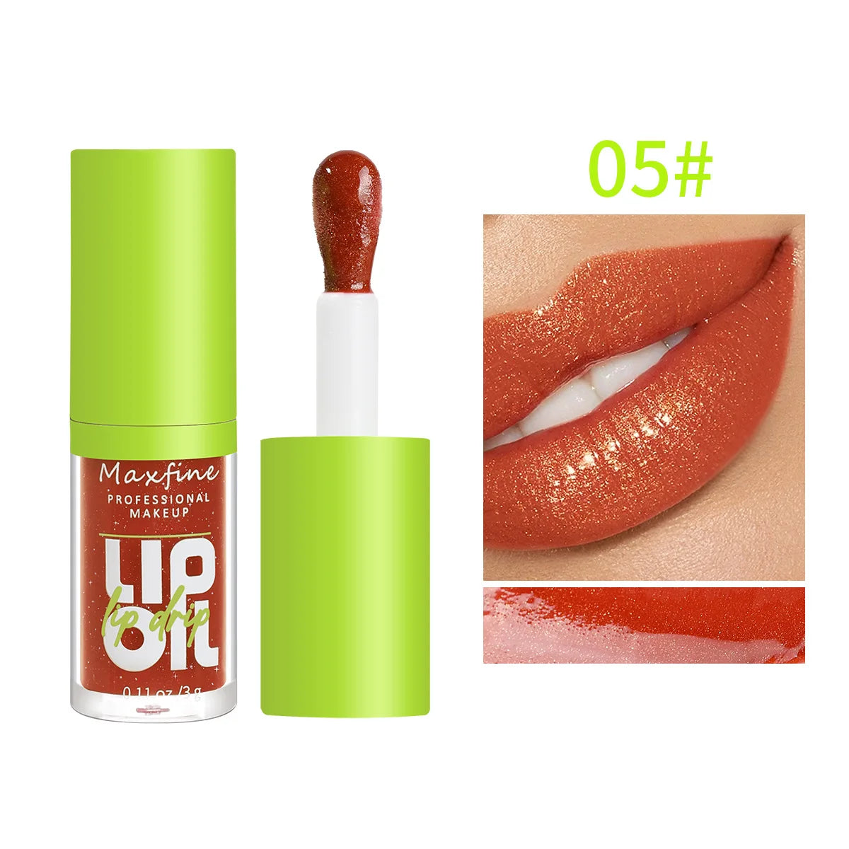 Lip Gloss Waterproof Long-term Moisturizing Non-stick Non-fading