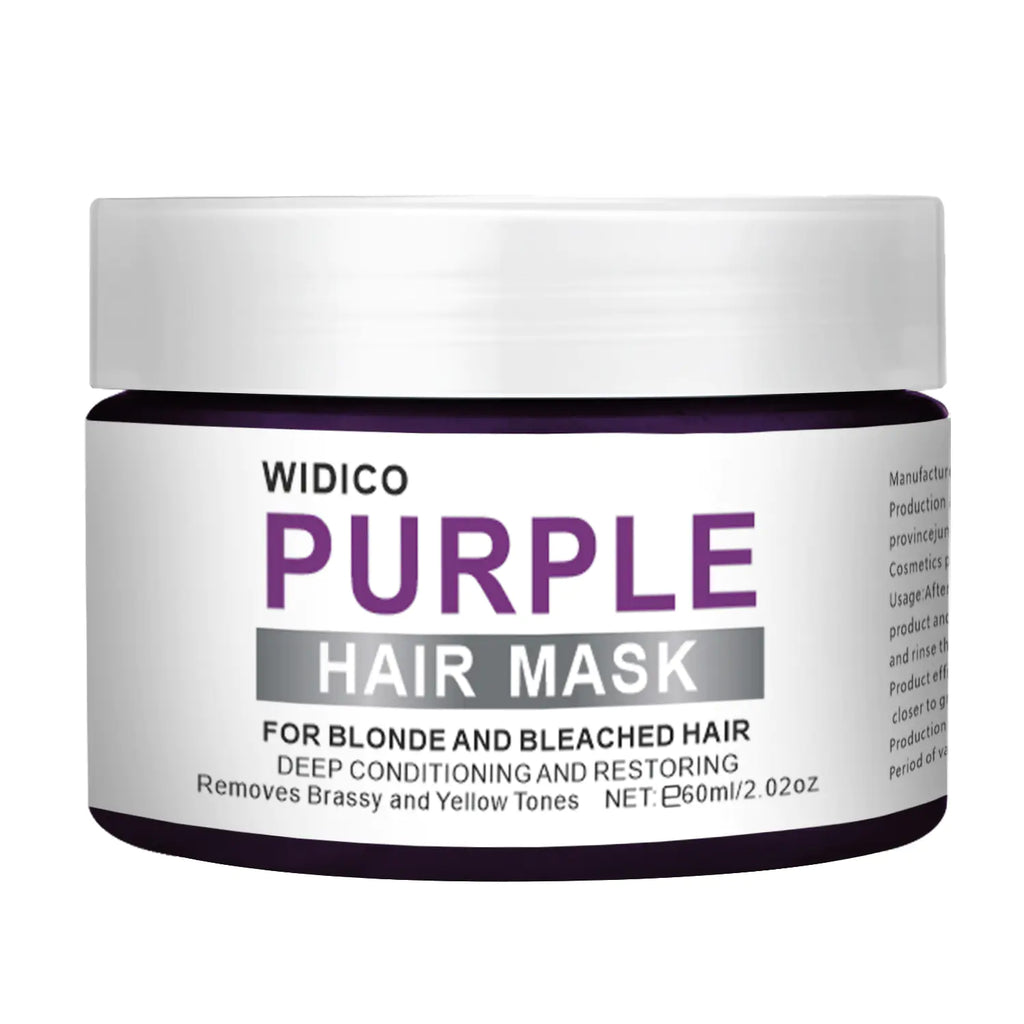 Purple Shampoo for Yellow Tone Removal and Hair Care