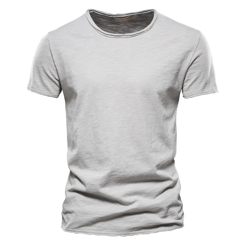 Cotton Slim Fit Short Sleeve - Men's T-Shirt