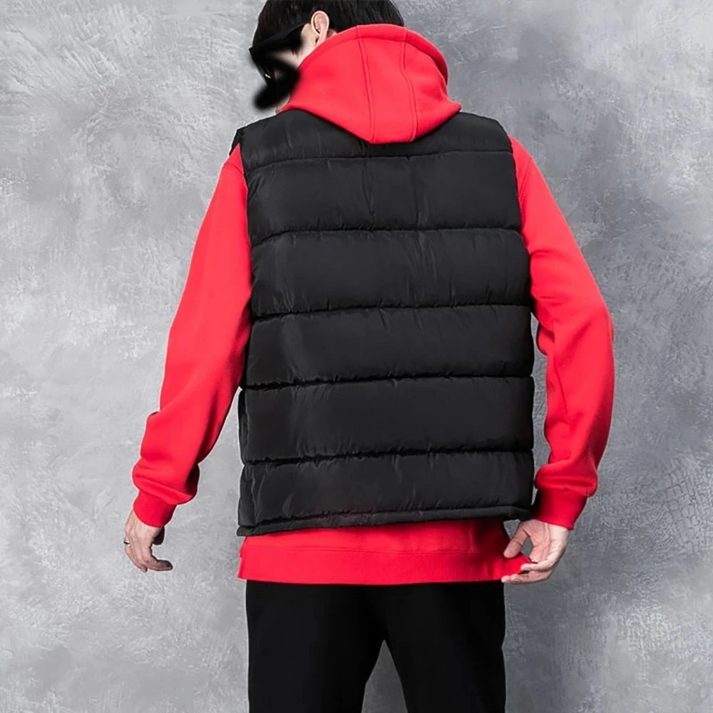 Warm Sleeveless Vest Jacket, Waterproof - Men's Jackets