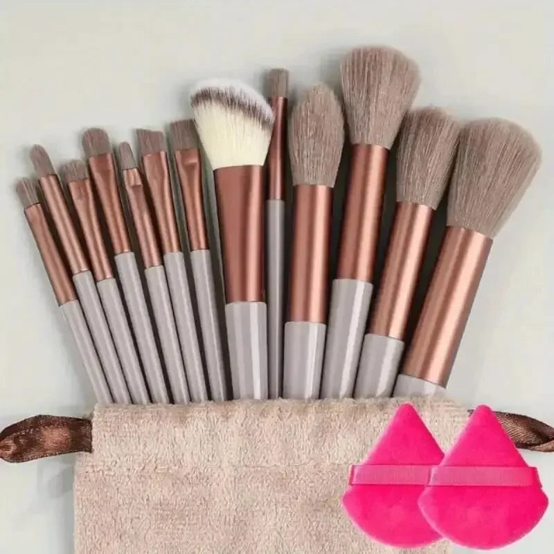 Soft Fluffy Makeup Brush Set