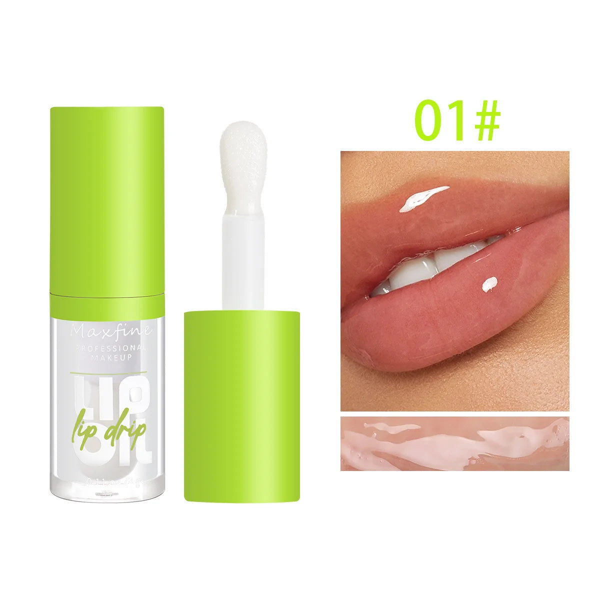 Lip Gloss Waterproof Long-term Moisturizing Non-stick Non-fading