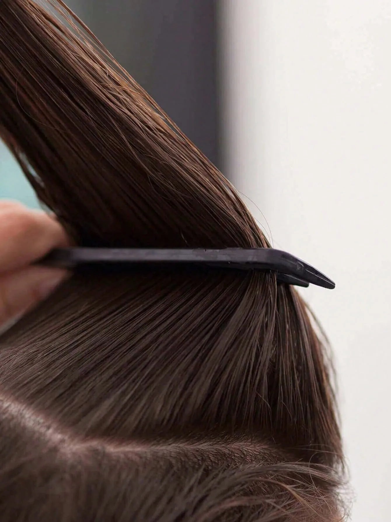 stainless steel pointed - professional hair comb