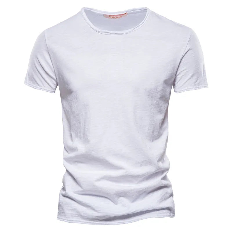 Cotton Slim Fit Short Sleeve - Men's T-Shirt
