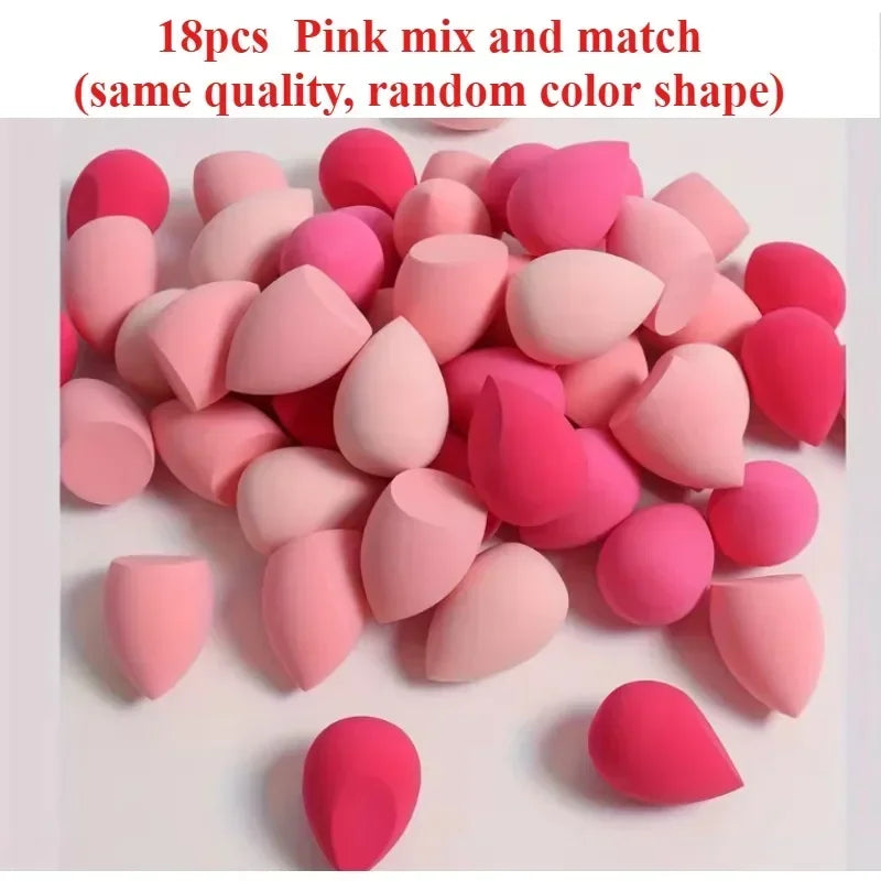 4/7/18-piece makeup sponge set