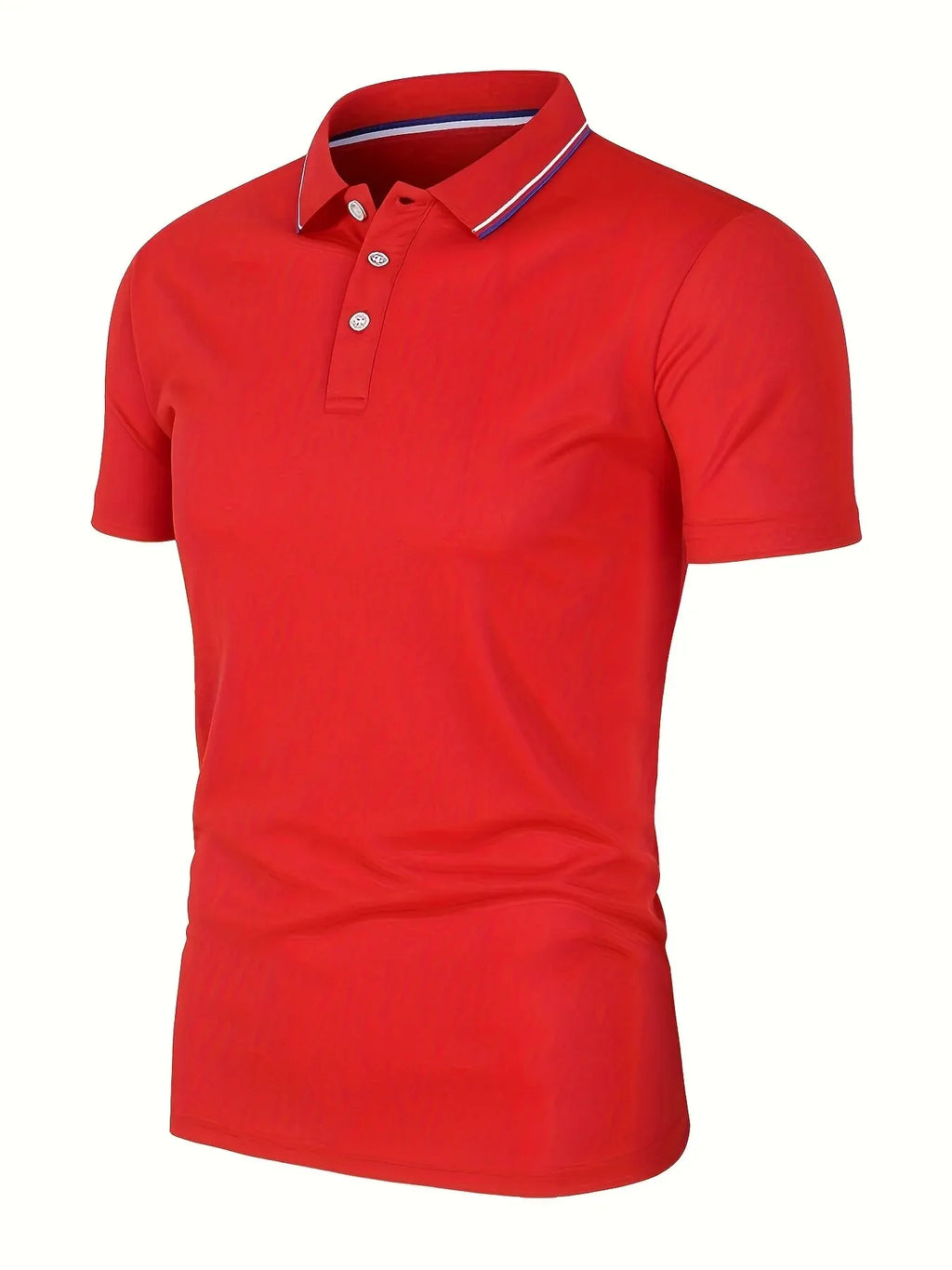 Casual Solid Colour Comfortable High Quality Short Sleeve - Men's Polo