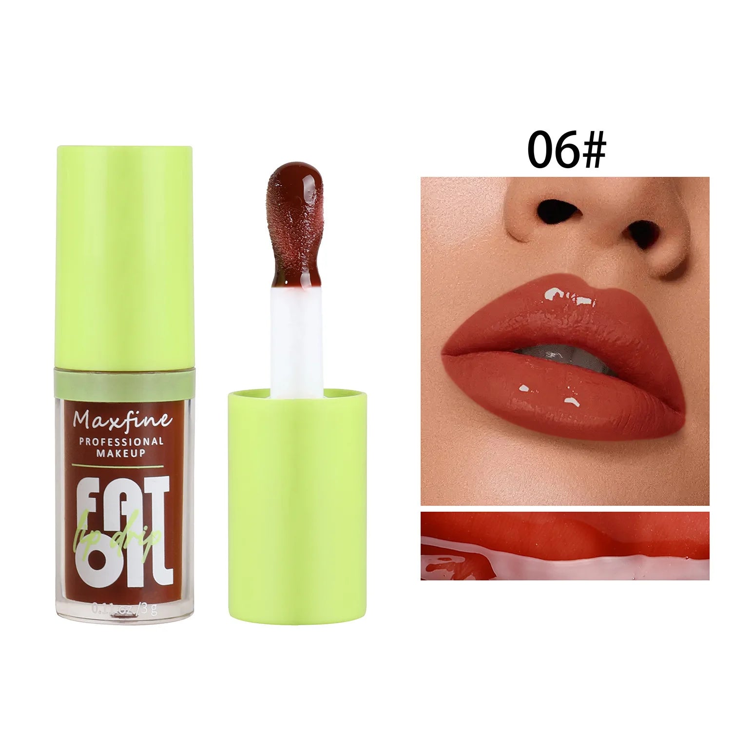 Lip Gloss Waterproof Long-term Moisturizing Non-stick Non-fading