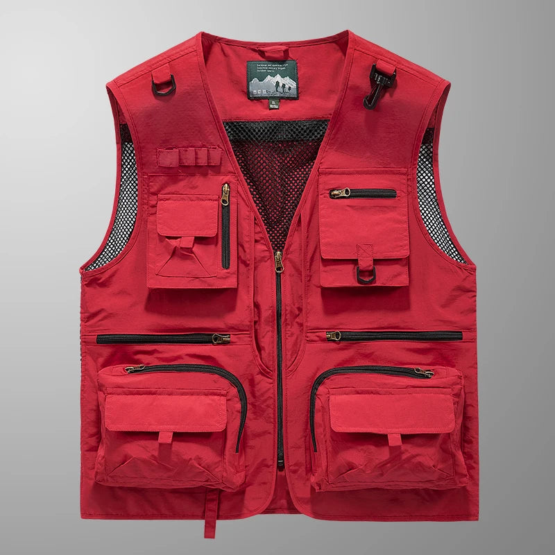 Work Cargo Vest - Men's Workwear