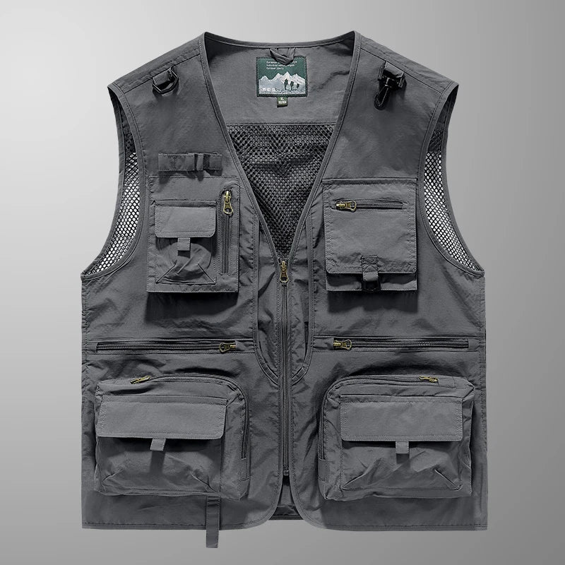 Work Cargo Vest - Men's Workwear