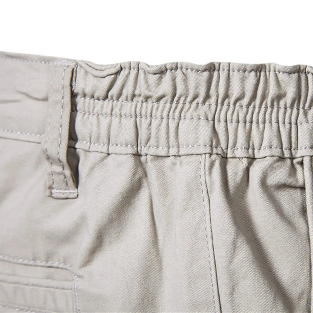 Standard Casual High Quality 100% Cotton, Elastic Waist - Men's Shorts